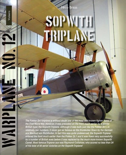 Warplane 12: Sopwith Triplane, Nico Braas - Paperback - 9789464560350