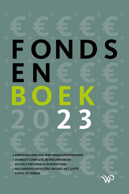 FondsenBoek 2023, niet bekend - Paperback - 9789464560695