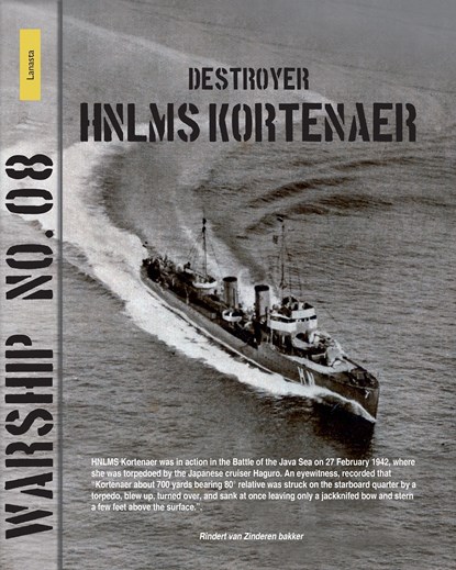 Destroyer HNLMS Kortenaer, Rindert van Zinderen-Bakker - Ebook - 9789464562507