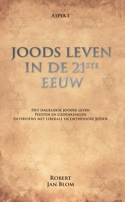 Joods leven in de 21 ste eeuw, Robert Jan Blom - Paperback - 9789464626889