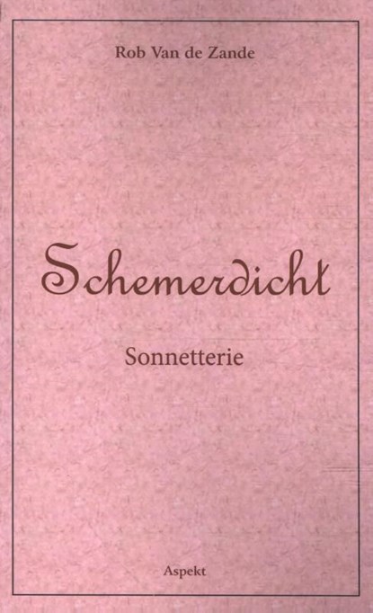 Schemerdicht, Rob Van de Zande - Paperback - 9789464628746