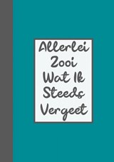 Wachtwoordenboekje / Wachtwoorden Boekje - Allerlei Zooi Wat Ik Steeds Vergeet - Wachtwoordenboekjes & Meer - 9789464650143