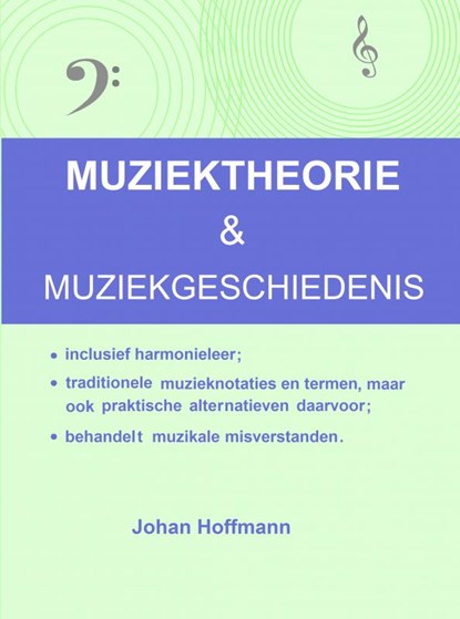 MUZIEKTHEORIE & MUZIEKGESCHIEDENIS, Johan Hoffmann - Paperback - 9789464650402