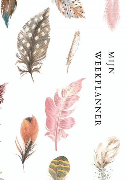 Weekplanner - Werkplanner - A4 - Boho - wit - veer - ongedateerd - agenda - dagplanner, Kris Degenaar - Paperback - 9789464650419