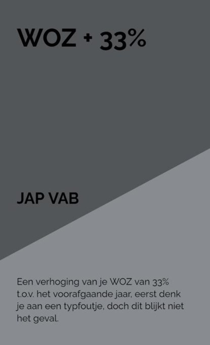 WOZ + 33%, Jap Vab - Paperback - 9789464650488
