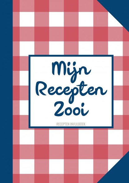 Boek Cadeau Vrouw / Boekcadeau Collega - Recepten Invulboek - Receptenboek - "Mijn Recepten Zooi", Boek Cadeau - Paperback - 9789464651263