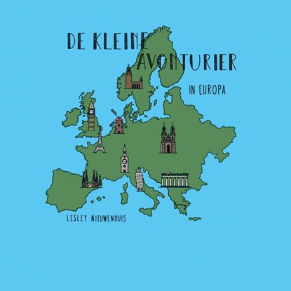 De kleine avonturier in Europa, Lesley Nieuwenhuis - Paperback - 9789464652376