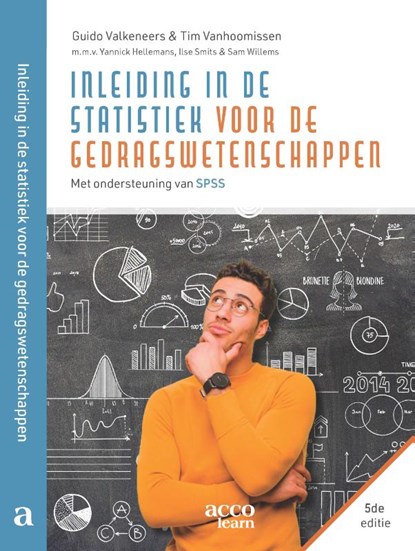 Inleiding in de statistiek voor gedragswetenschappen, Guido Valkeneers ; Tim Vanhoomissen - Paperback - 9789464674620