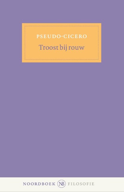 Troost bij rouw: hoe verzacht je je verdriet, Pseudo-Cicero - Paperback - 9789464710953