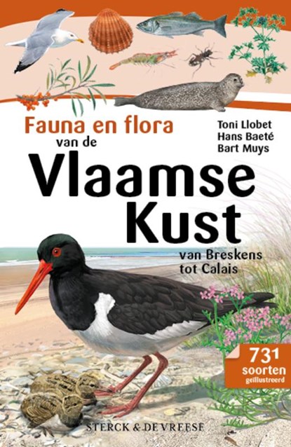 Fauna en Flora van de Vlaamse kust, Hans Baeté - Paperback - 9789464711189