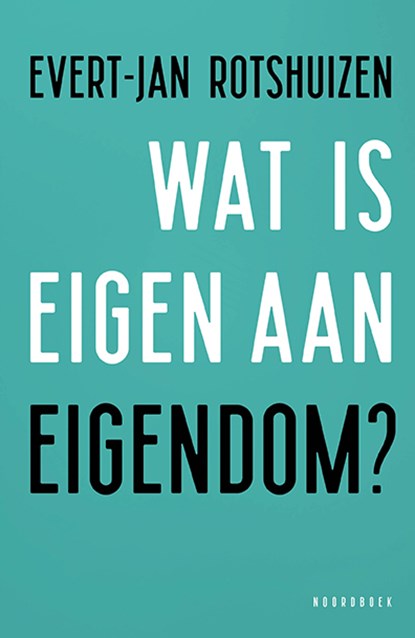 Wat is eigen aan eigendom?, Evert-Jan Rotshuizen - Paperback - 9789464713381