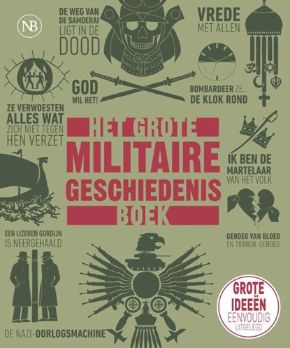 Het grote militaire geschiedenisboek, Adrian Gilbert - Gebonden - 9789464714838