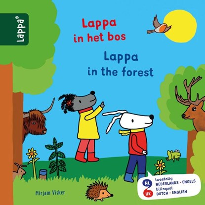 Lappa in het bos (Nederlands-Engels), Mirjam Visker - Gebonden - 9789464720723
