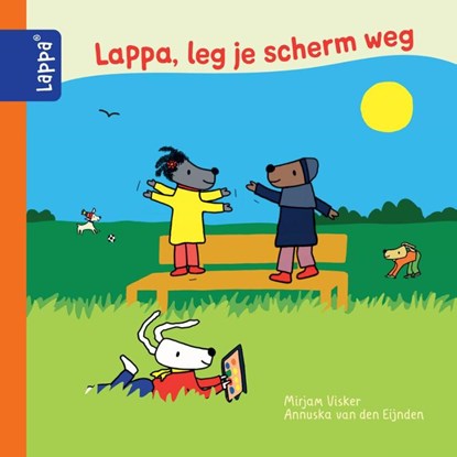 Lappa, leg je scherm weg, Mirjam Visker ; Annuska van den Eijnden - Gebonden - 9789464720754