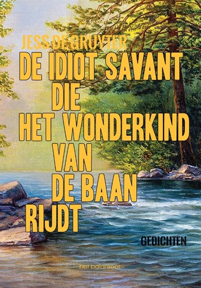 De idiot savant die het wonderkind van de baan rijdt, Jess De Gruyter - Paperback - 9789464776720