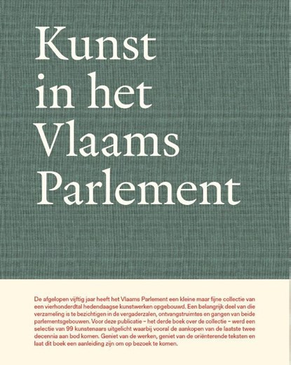 Kunst in het Vlaams Parlement, niet bekend - Gebonden - 9789464778076