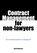 Contract Management for non-lawyers, David Grigoryan - Paperback - 9789464810783