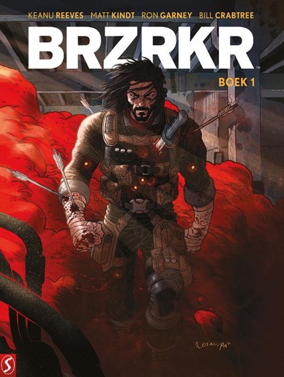 BRZRKR boek 1 (van 3), Keanu Reeves ; Matt Kindt ; Ron Gurney ; Bill Crabtree - Gebonden - 9789464841336