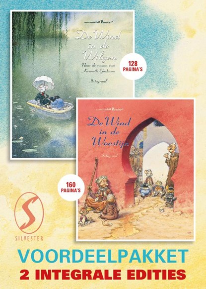 De wind in de wilgen + De wind in de woestijn VOORDEELPAKKET, Michel Plessix ; Kenneth Grahame - Gebonden - 9789464841602