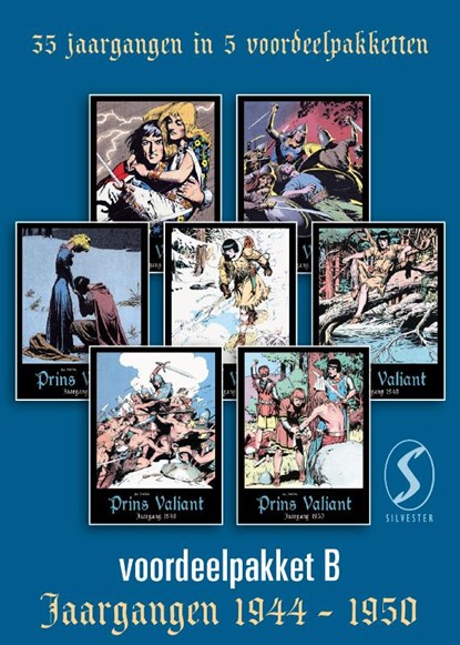 Prins Valiant PAKKET B: deel 08-14, Hal Foster - Gebonden - 9789464842951