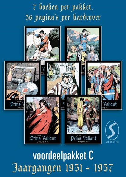 Prins Valiant PAKKET C: deel 15-21, Hal Foster - Gebonden - 9789464842968