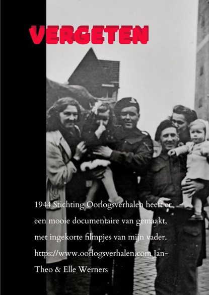 VERGETEN, Elle Werners - Paperback - 9789464850567