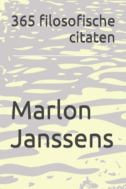 365 filosofische citaten, Marlon Janssens - Paperback - 9789464851922