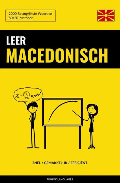 Leer Macedonisch - Snel / Gemakkelijk / Efficiënt, Pinhok Languages - Paperback - 9789464852301