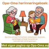 Opa - Oma Herinneringsboek - Cor De Graaf - 9789464855807