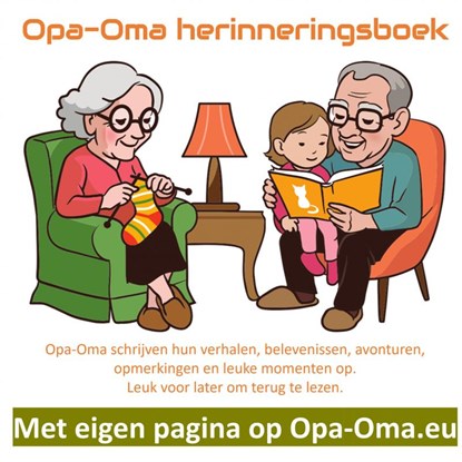 Opa - Oma Herinneringsboek, Cor De Graaf - Paperback - 9789464855807