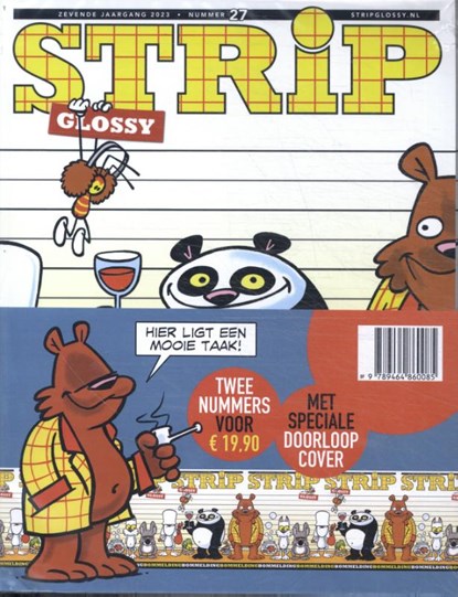 StripGlossy, Hans Klaver ; Jan-Willm de Vries ; Mat Wijn - Paperback - 9789464860085
