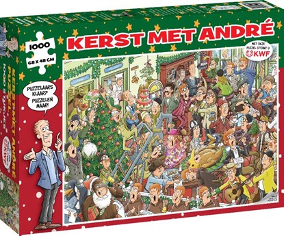Kerstpuzzel André van Duin, André van Duin - Gebonden - 9789464860665