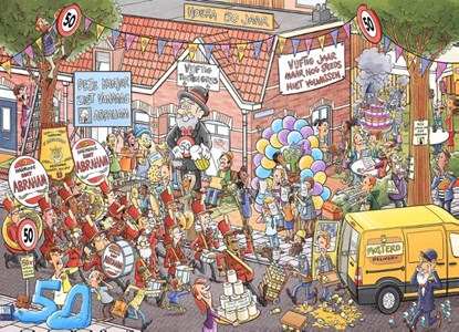 PARTY PUZZLE - ABRAHAM, niet bekend - Gebonden - 9789464860733