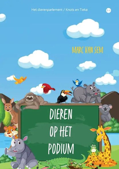 Dieren op het podium, Marc van Sem - Paperback - 9789464891232