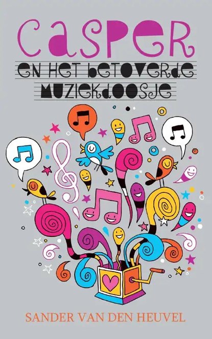 Casper en het betoverde muziekdoosje, Sander van den Heuvel - Paperback - 9789464897500