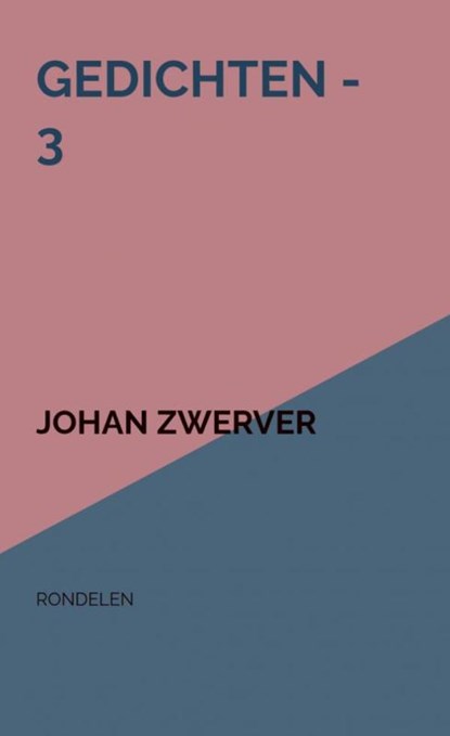 GEDICHTEN - 3, Johan Zwerver - Paperback - 9789464923582