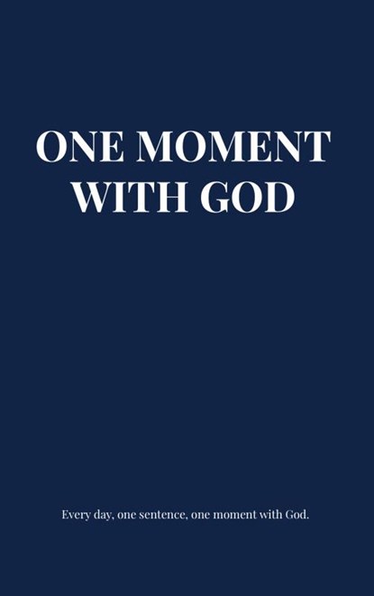 One moment with God - Christian prayer writing book for men, woman, young adults, Boeken En Cadeaus - Paperback - 9789464923827