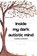 Inside my dark autistic mind, Selina Wild - Paperback - 9789464924145