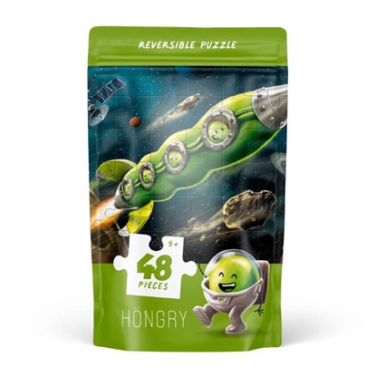 Erwtjes in de ruimte puzzel, niet bekend - Gebonden - 9789464982619