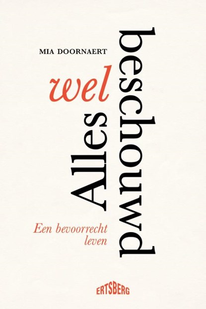 Alles welbeschouwd, Mia Doornaert - Paperback - 9789464984453
