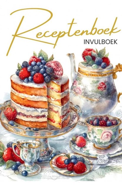 Receptenboek Invulboek en recepten verzamelboek: Bewaar mijn recepten, Leefstijl Boeken - Paperback - 9789465010014