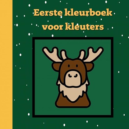 Eerste kleurboek voor kleuters :: Winterpret, Mieke Stevens - Paperback - 9789465010649