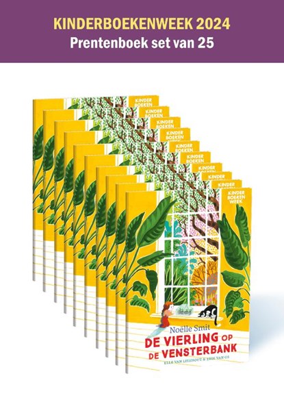Prentenboek van de Kinderboekenweek set van 25 Kinderboekenweek 2024, Noëlle Smit - Gebonden - 9789465030906