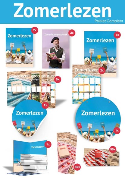 Pakket Compleet Zomerlezen 2026, niet bekend - Gebonden - 9789465033921