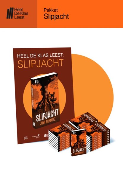 Schoolpakket Heel De Klas Leest 2026 - Slipjacht (klas 1-2 VO en VMBO), Jowi Schmitz - Gebonden - 9789465034331