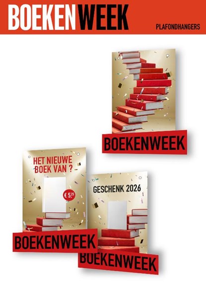 Plafondhangers Boekenweek 2026, niet bekend - Gebonden - 9789465037721