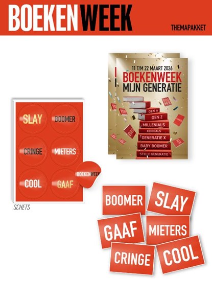 Themapakket Boekenweek 2026, niet bekend - Gebonden - 9789465038629