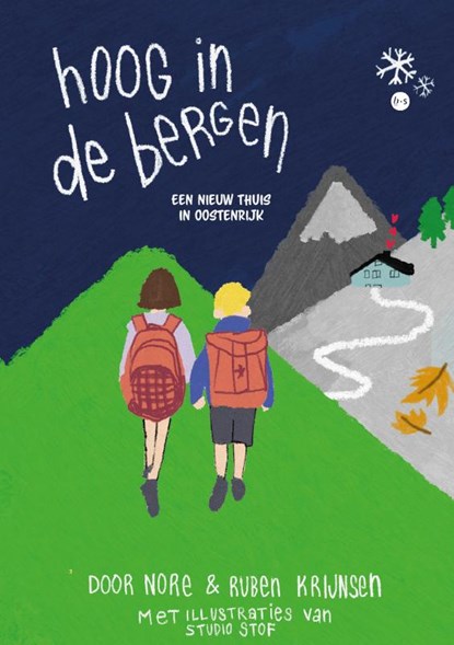 Hoog in de bergen, Ruben Krijnsen - Paperback - 9789465092911