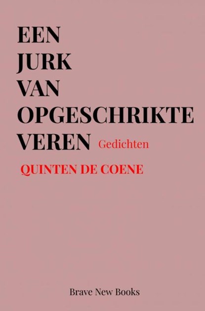 Een jurk van opgeschrikte veren, Quinten De Coene - Gebonden - 9789465120478