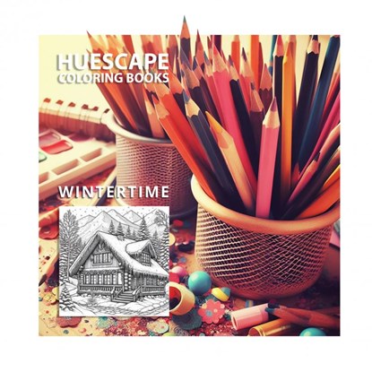 Huescape Kleurboek voor volwassenen - Wintertijd, Scarlett Kimberley - Paperback - 9789465125152